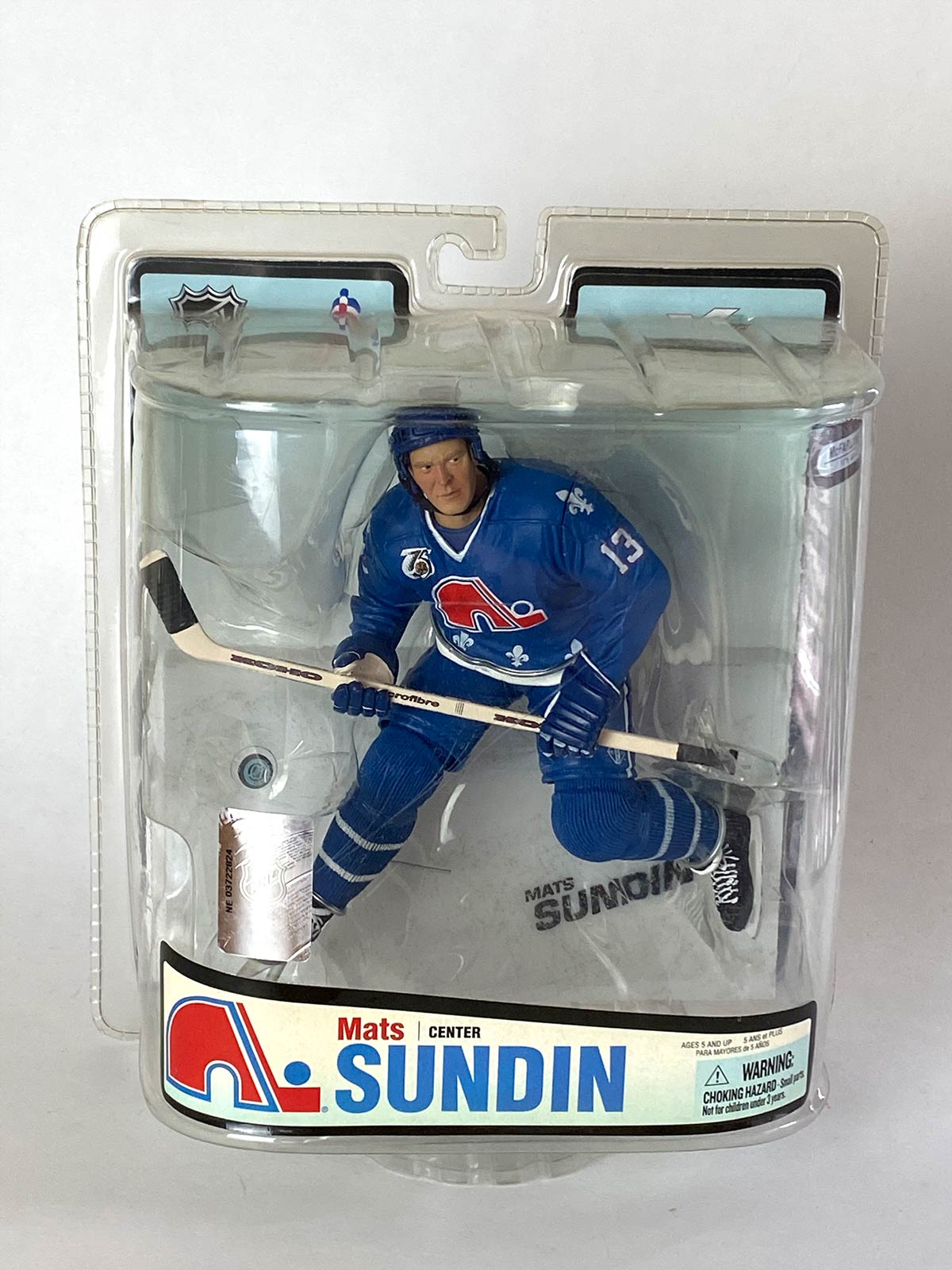 NHL Series 21 Mats Sundin 3 Action Figure