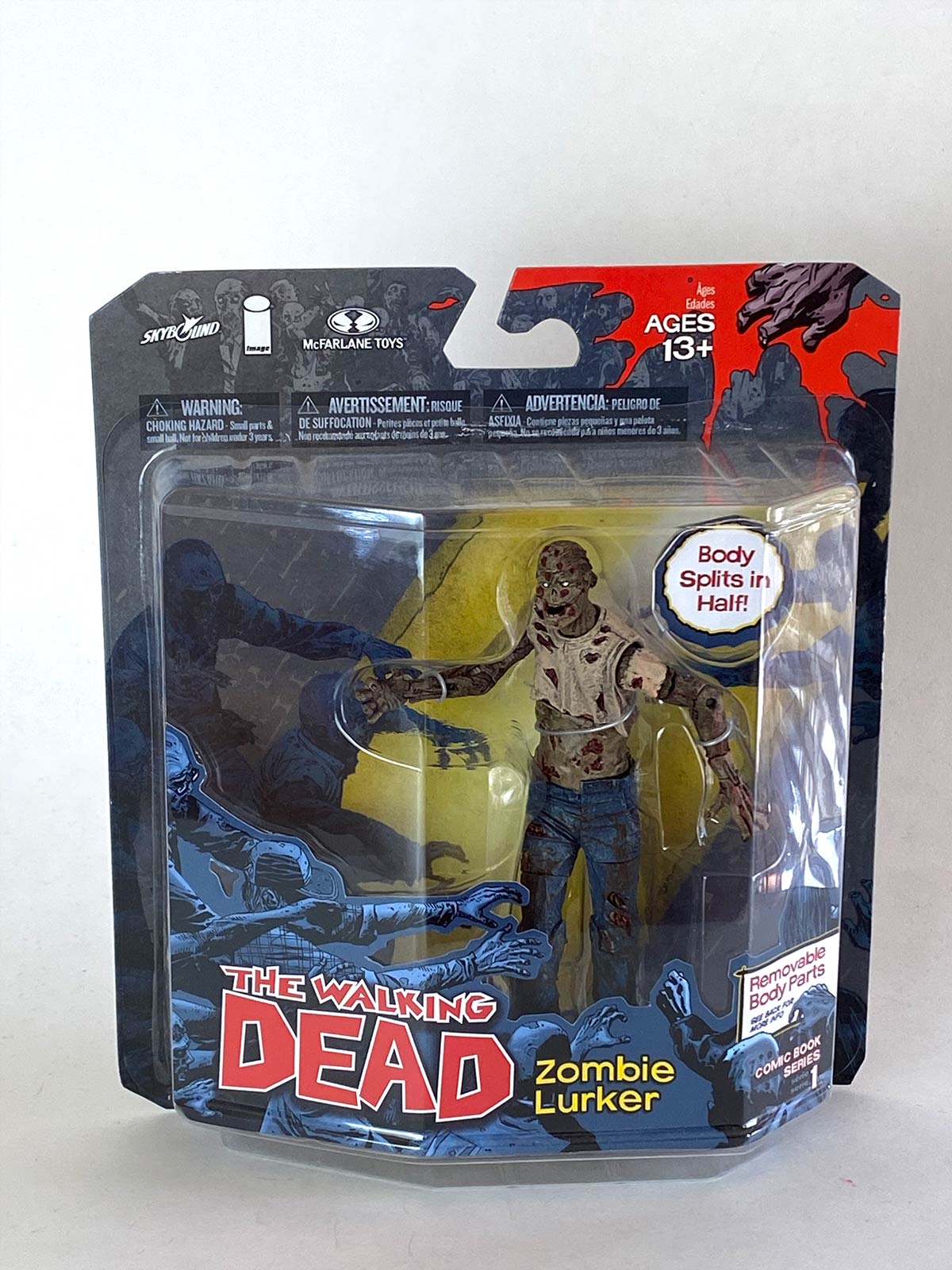 2011 McFarlane Toys Walking Dead Comic Series 1 Zombie Lurker 5" Figure MOC for sale online 