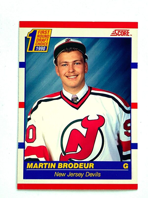 1990-91 Score Martin Brodeur #439 Rookie Card