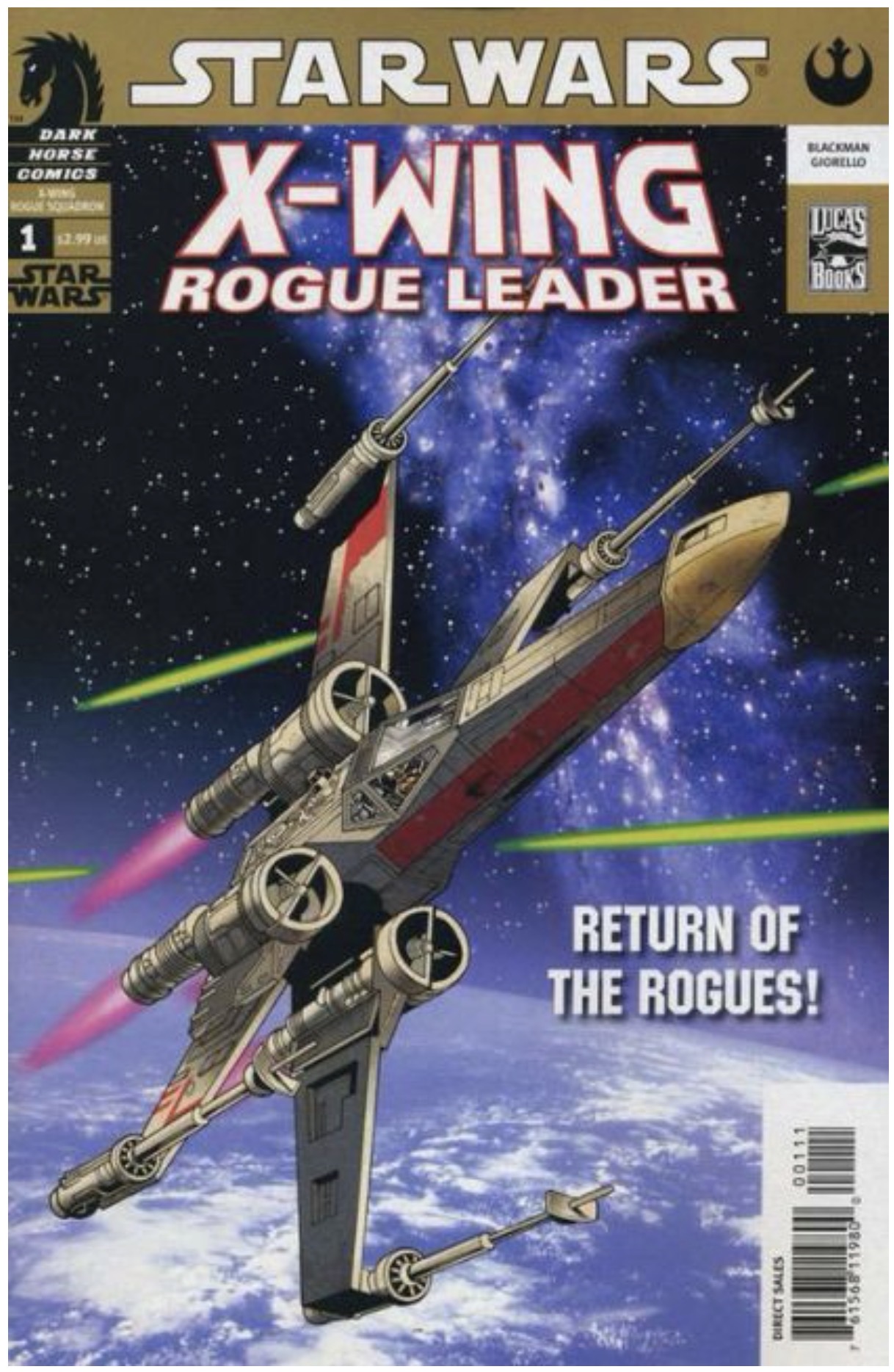Star Wars: X-Wing Rogue Squadron: Rogue Leader #1